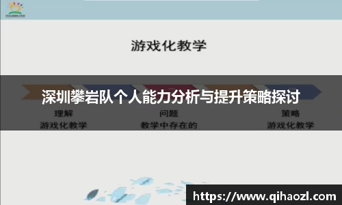深圳攀岩队个人能力分析与提升策略探讨